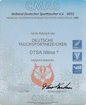 VDST DTSA Nitrox * / CMAS Nitrox Diver incl. Brevetierung